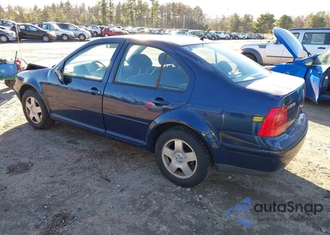 2002 Volkswagen Jetta Gls Tdi из США, поврежденный, VIN 3VWSP69M92M017258